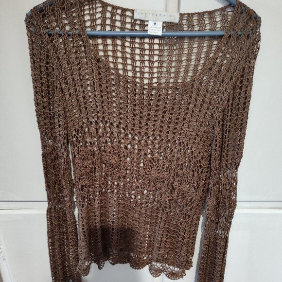 Bette Paige Long sleeve Top size M - Picture 2 of 3